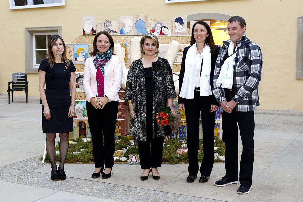 la grande duchesse , Ainhoa Achutegui, Corinne Cahen, Joelle Christen et Fred Graffé