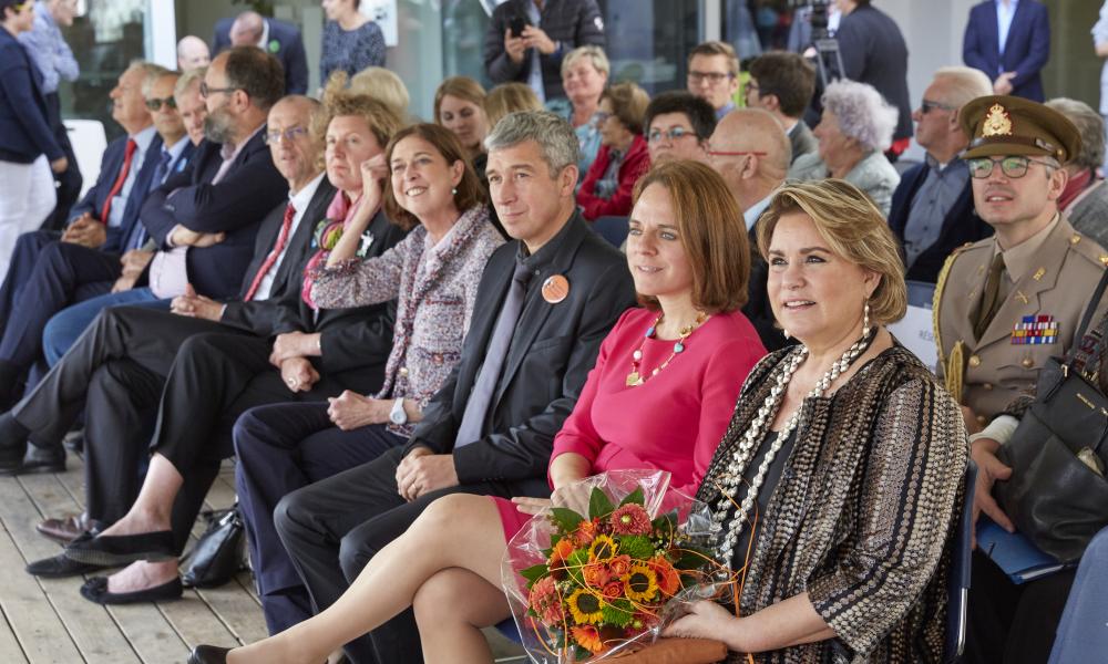 S.A.R. la Grande-Duchesse lors de la séance académique