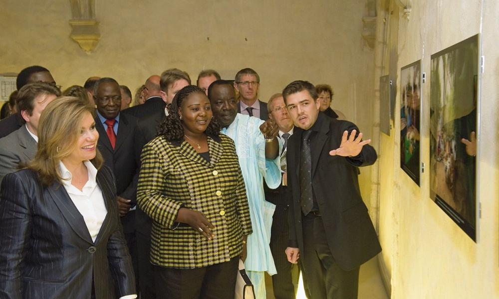 S.A.R. la Grande-Duchesse lors de la soirée