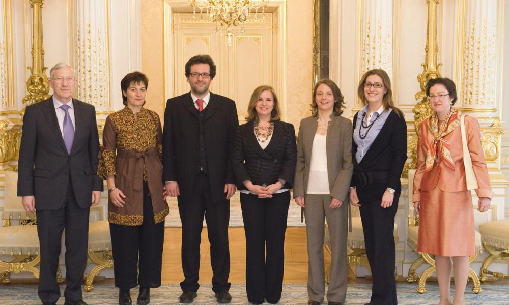 La Grande-Duchesse reçoit l'asbl TransFair-Minka en audience au Palais grand-ducal