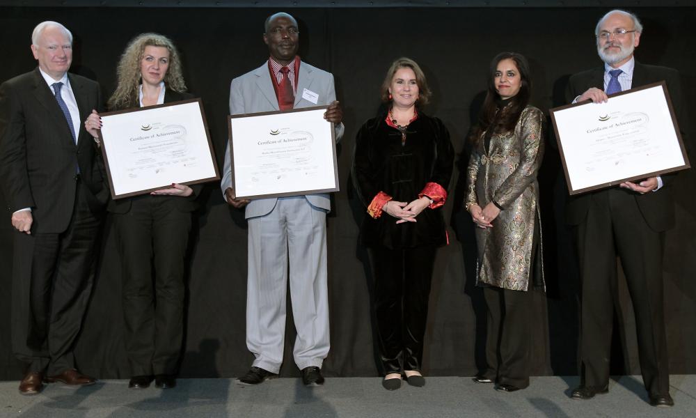 S.A.R. la Grande-Duchesse lors de la remise du prix