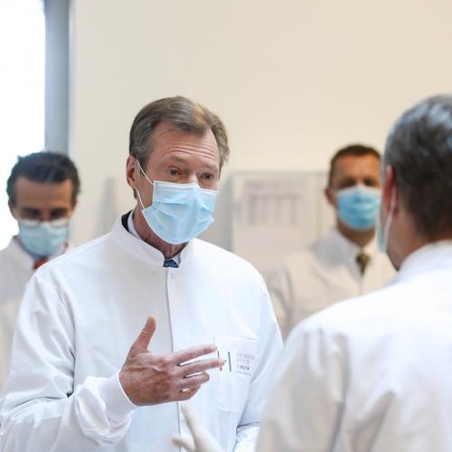 Visite du Luxembourg Institute of Health (LIH)